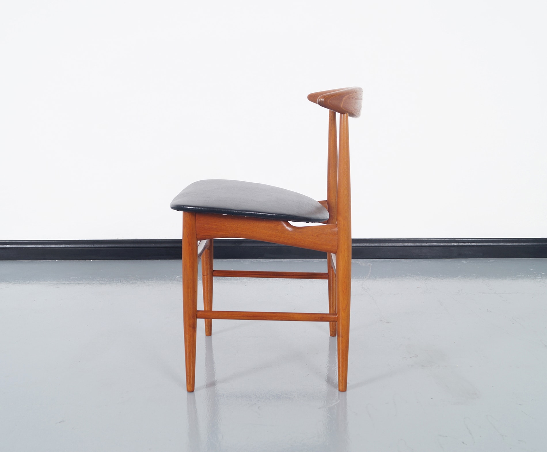 Danish Teak Dining Chairs by Mogens Kold 