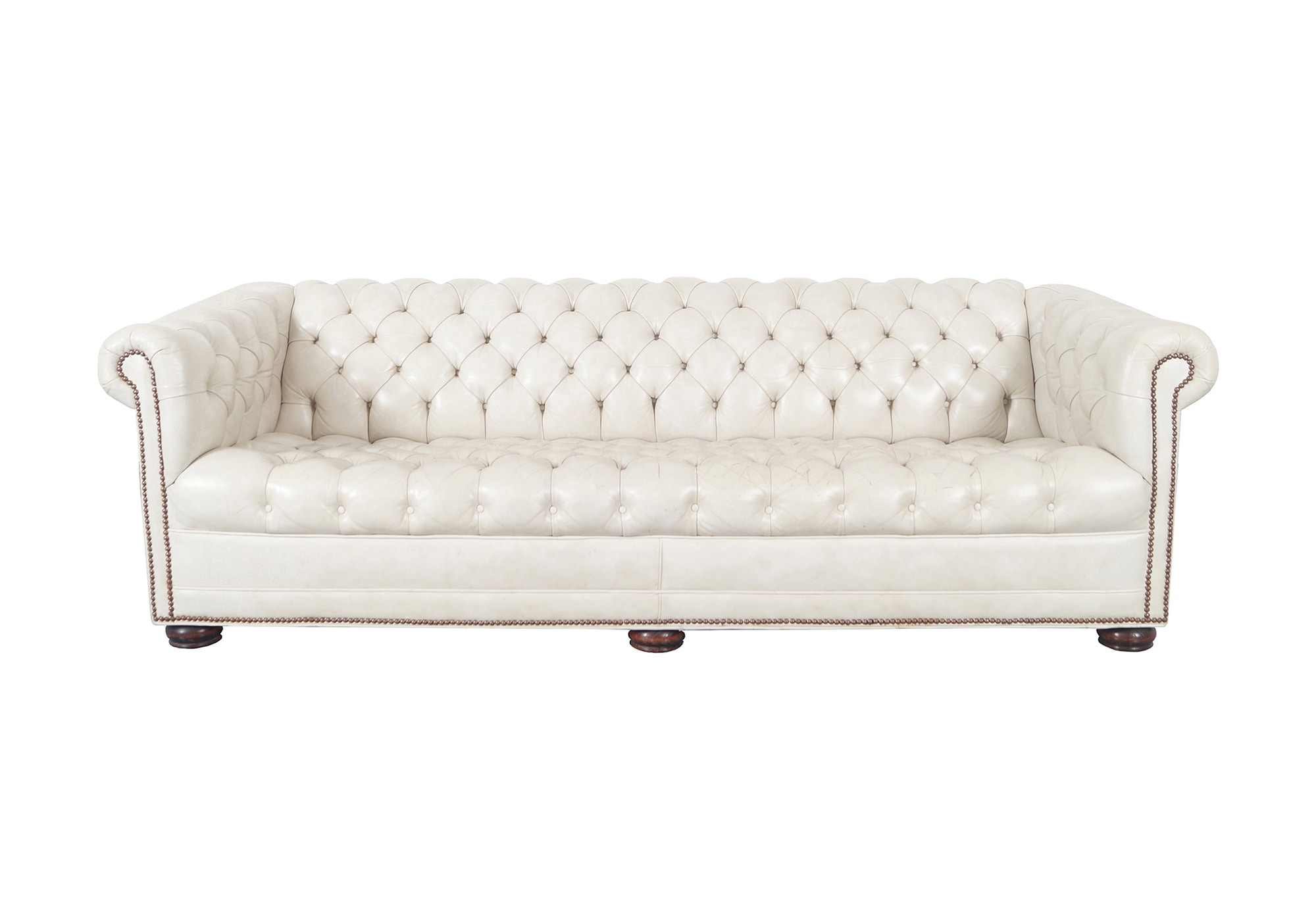 Vintage Leather Chesterfield Sofa 