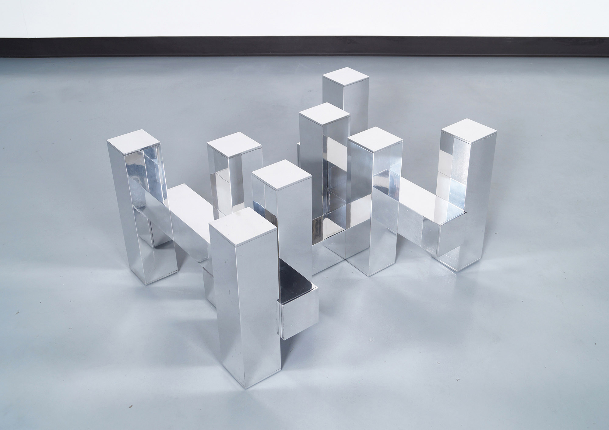 Architectural Cityscape Coffee Table by Paul Mayen 