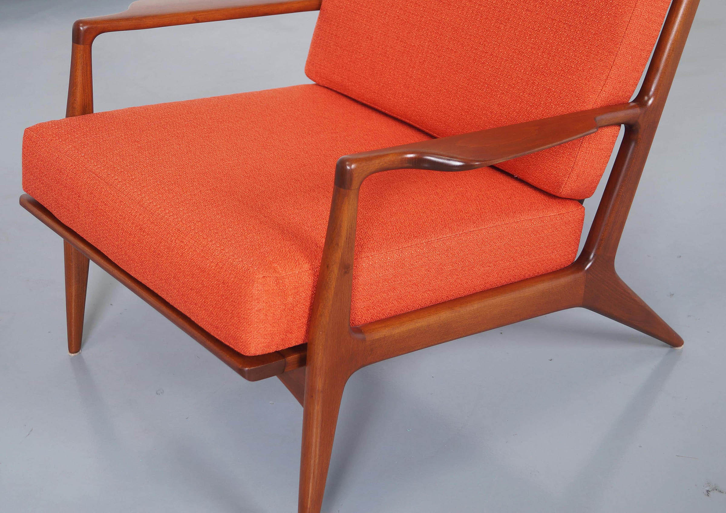 Danish Lounge Chairs by Ib Kofod Larsen 