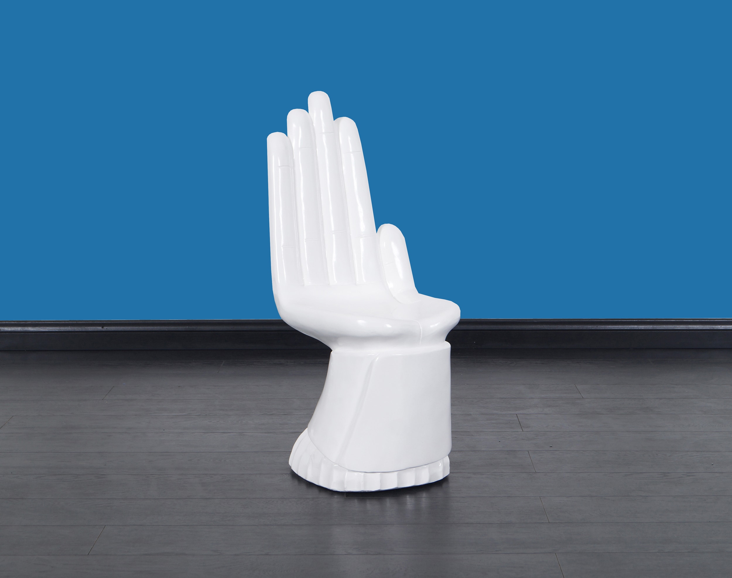 Vintage Sculptural Hand Chair after Pedro Friedeberg