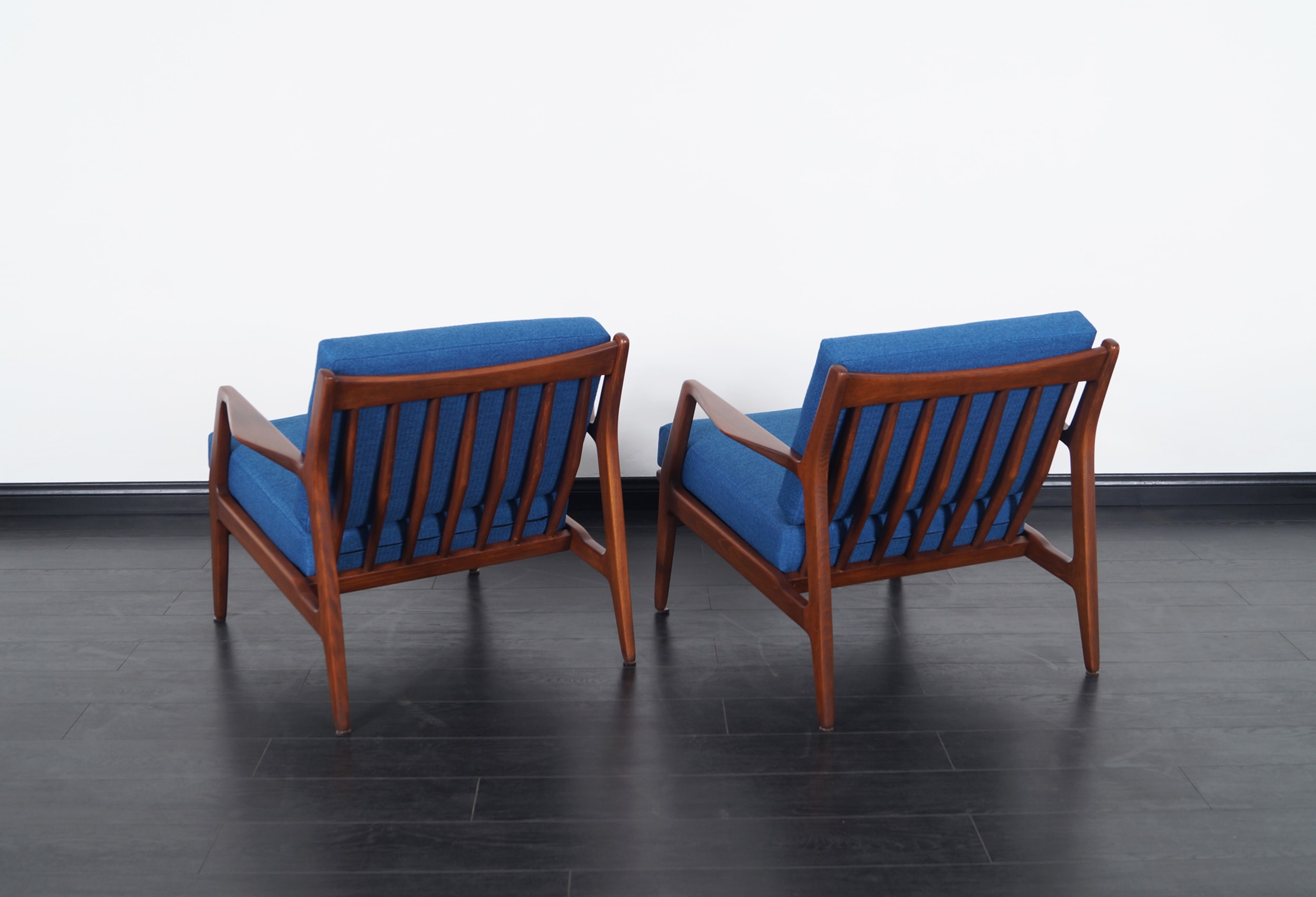 Mid Century Lounge Chairs by Ib Kofod Larsen