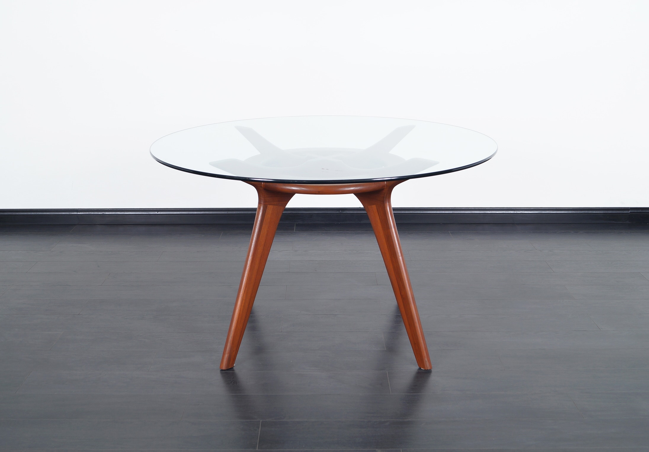 Mid Century Walnut Dining Table by Adrian Pearsall
