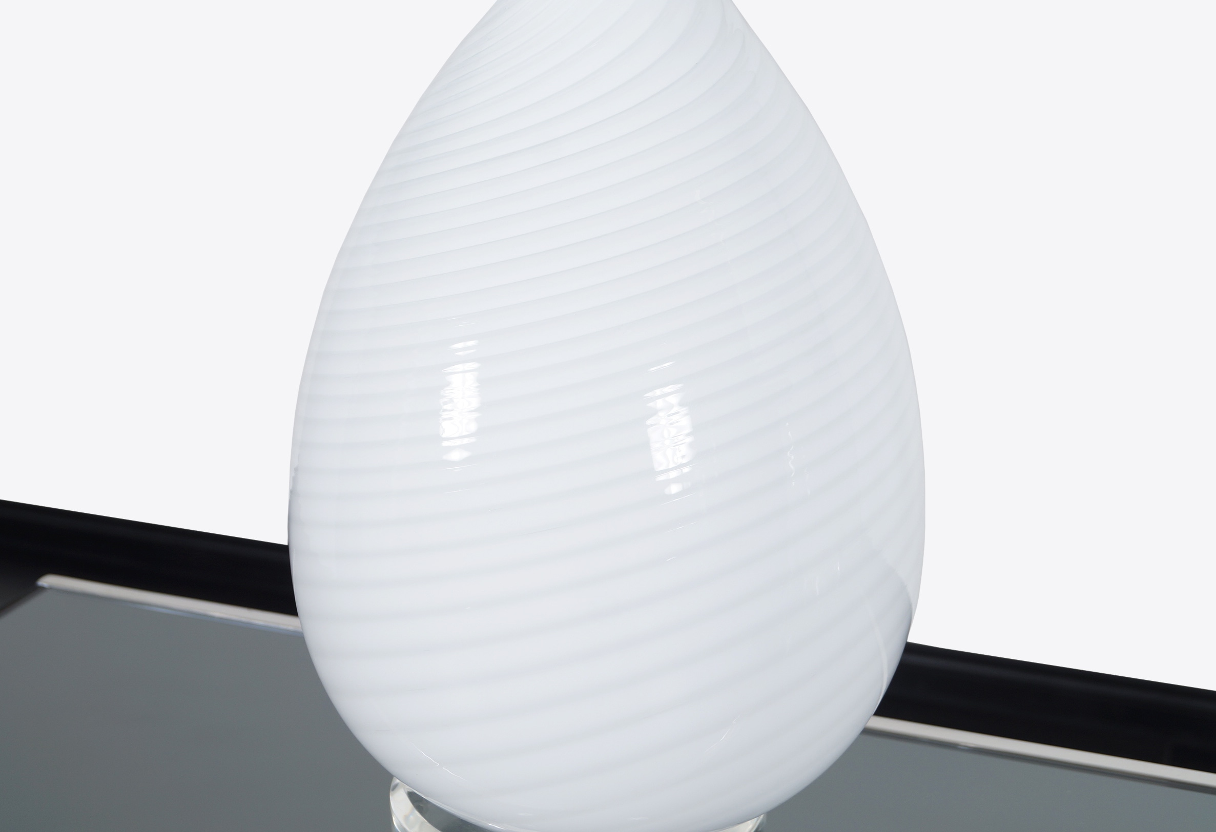 Vintage Murano Glass Egg Lamps by Vetri Murano
