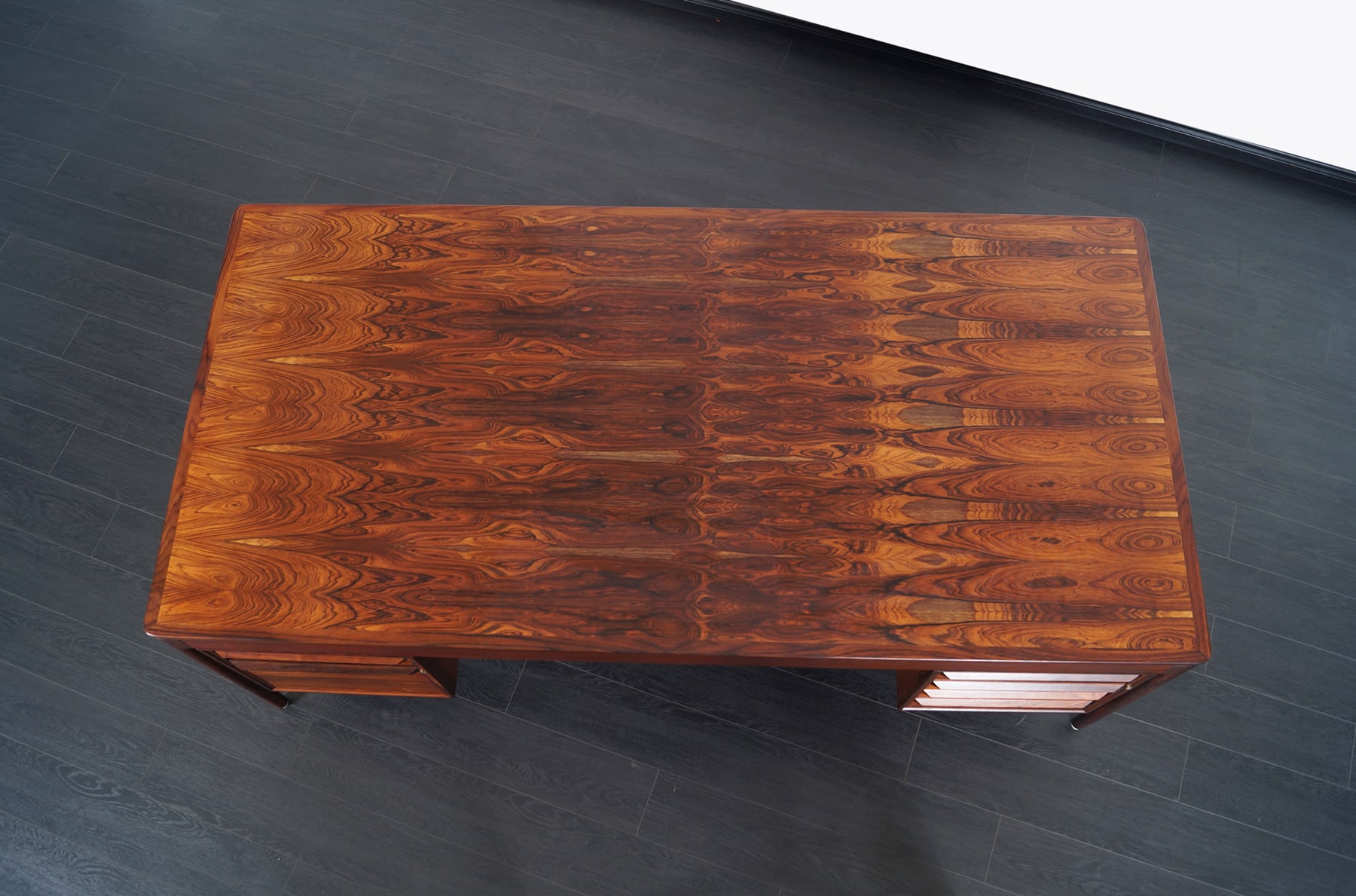 Scandinavian Rosewood Desk by Torbjorn Afdal