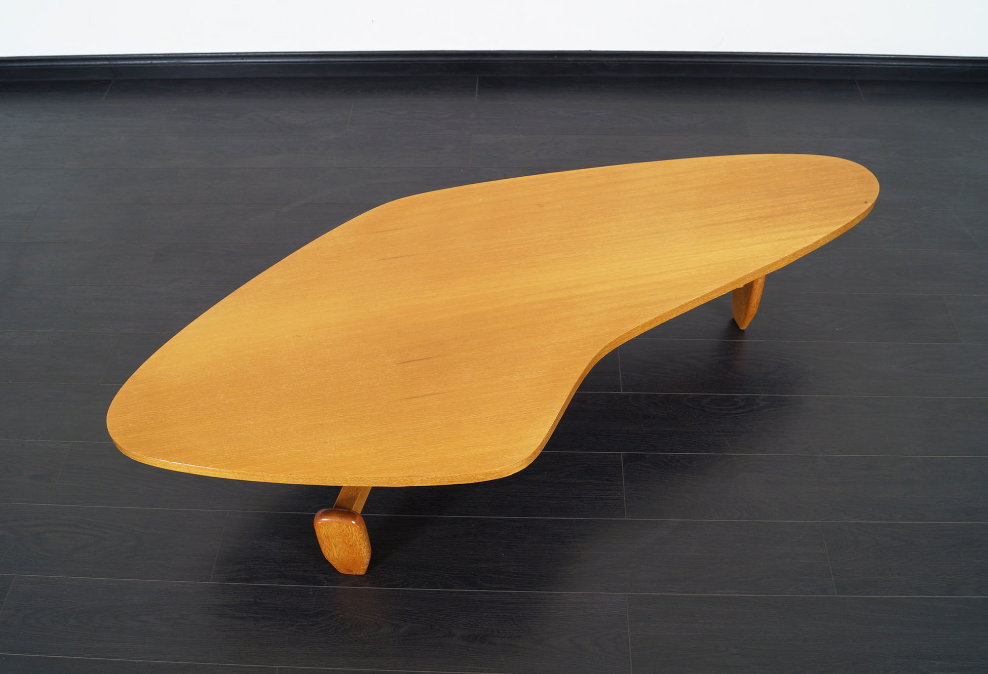 Vintage Outrigger Floating Top Coffee Table by John Keal