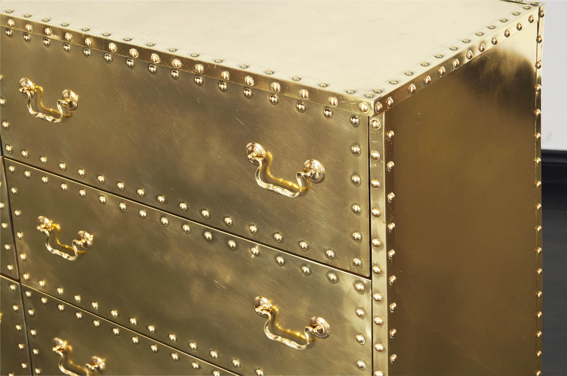 Vintage Brass Dresser by Sarreid