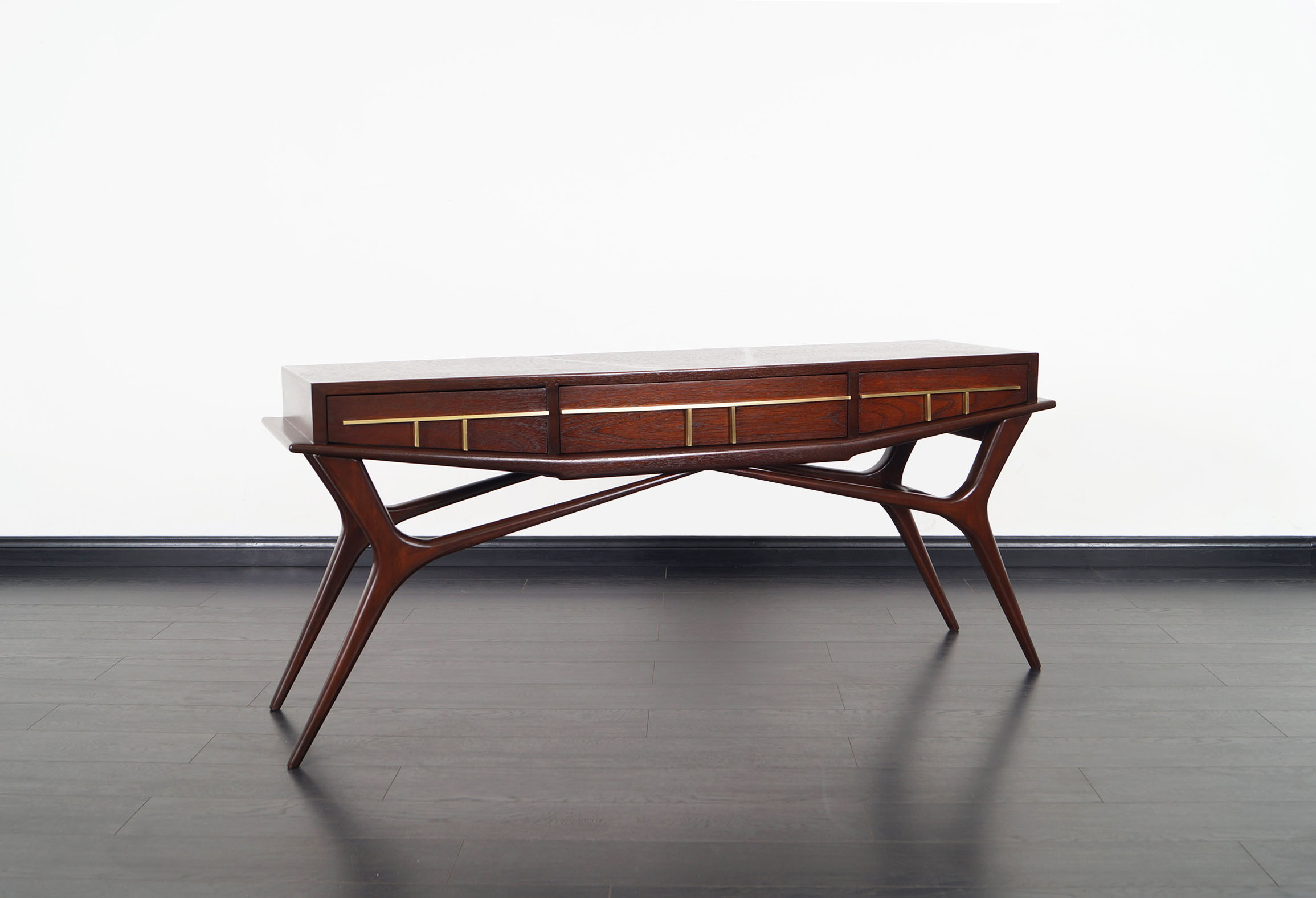 Mexican Modernist Console Table by Frank Kyle