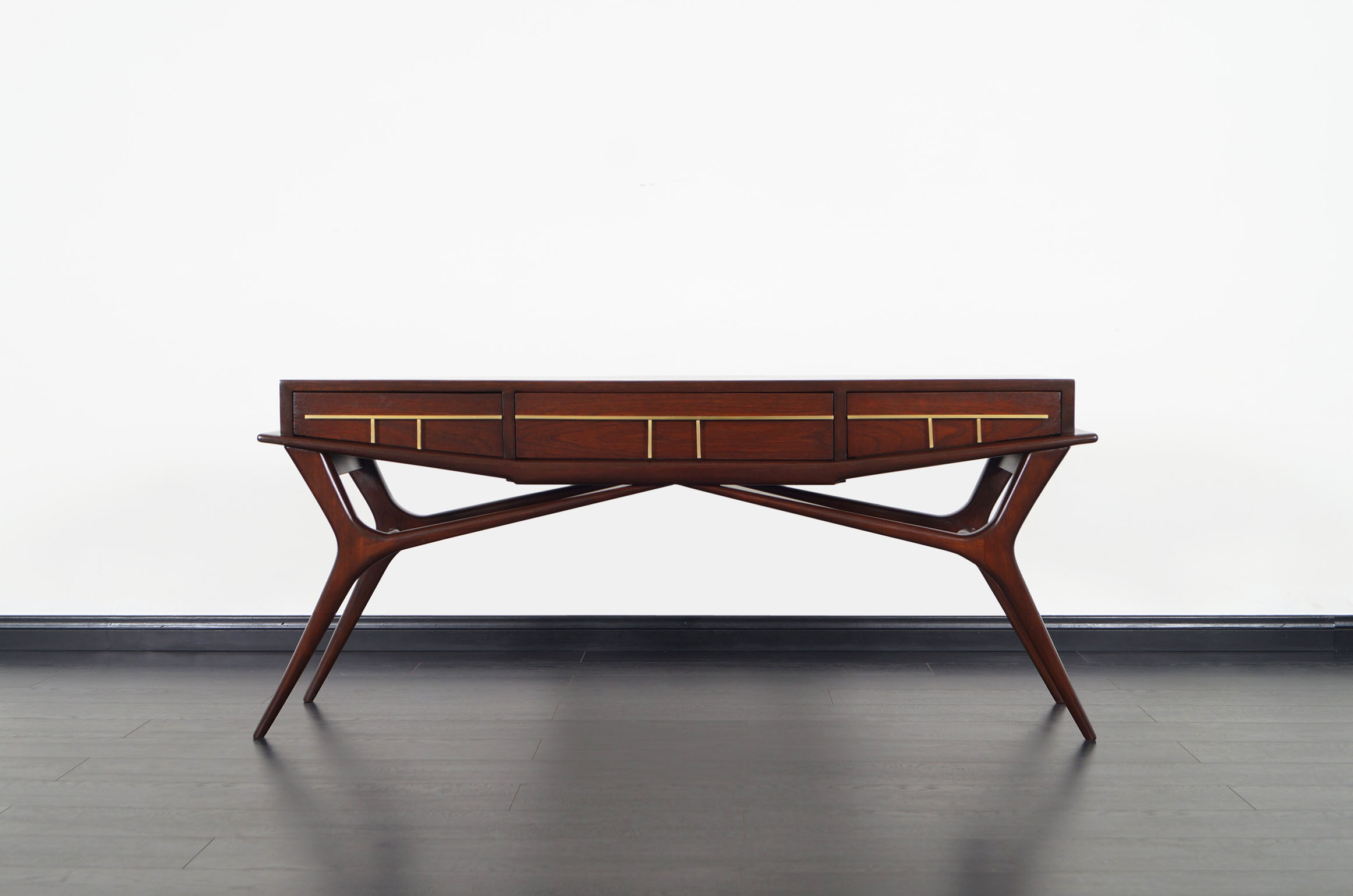 Mexican Modernist Console Table by Frank Kyle