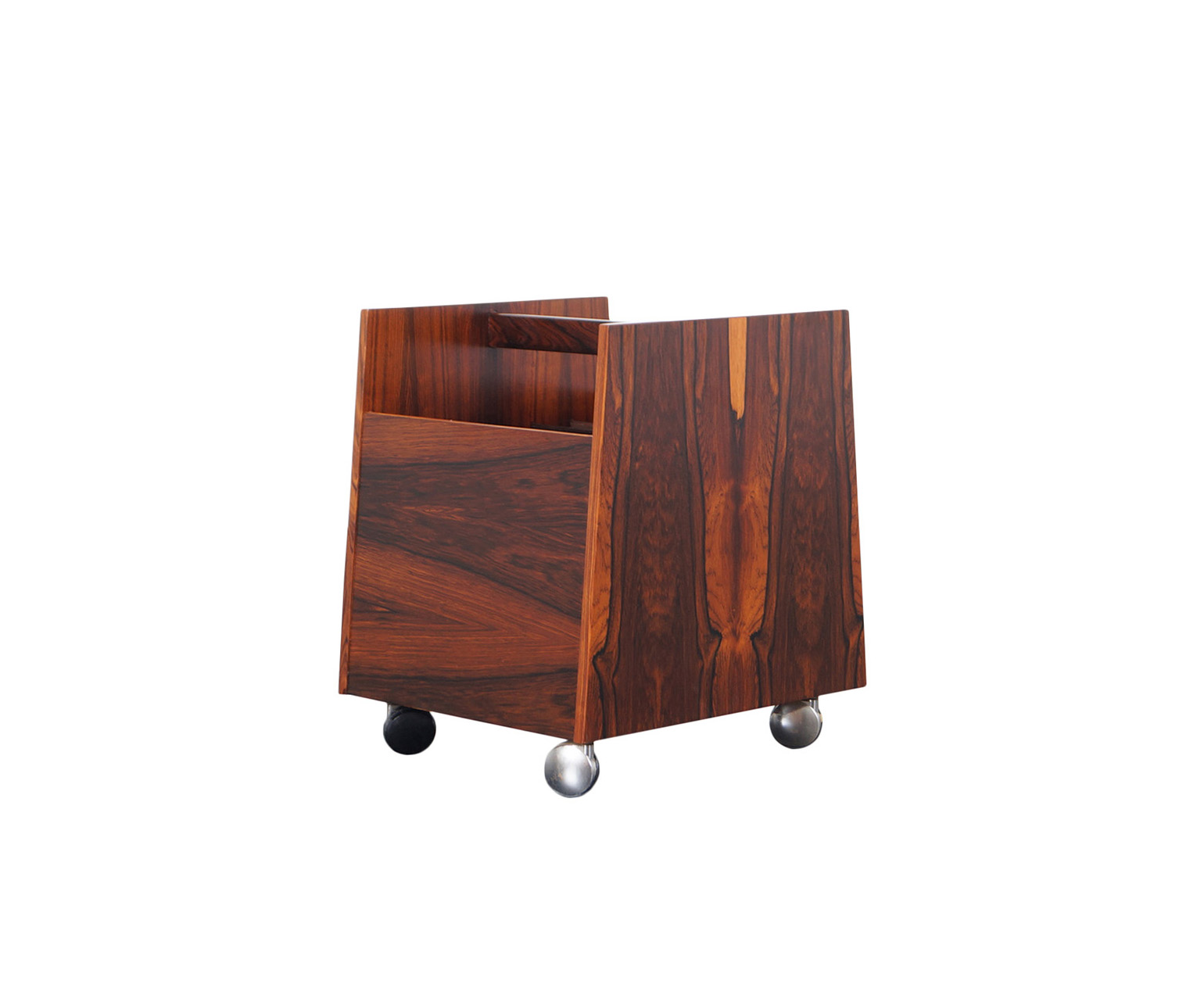 Danish Rosewood Magazine / Record Stand by Rolf Hesland