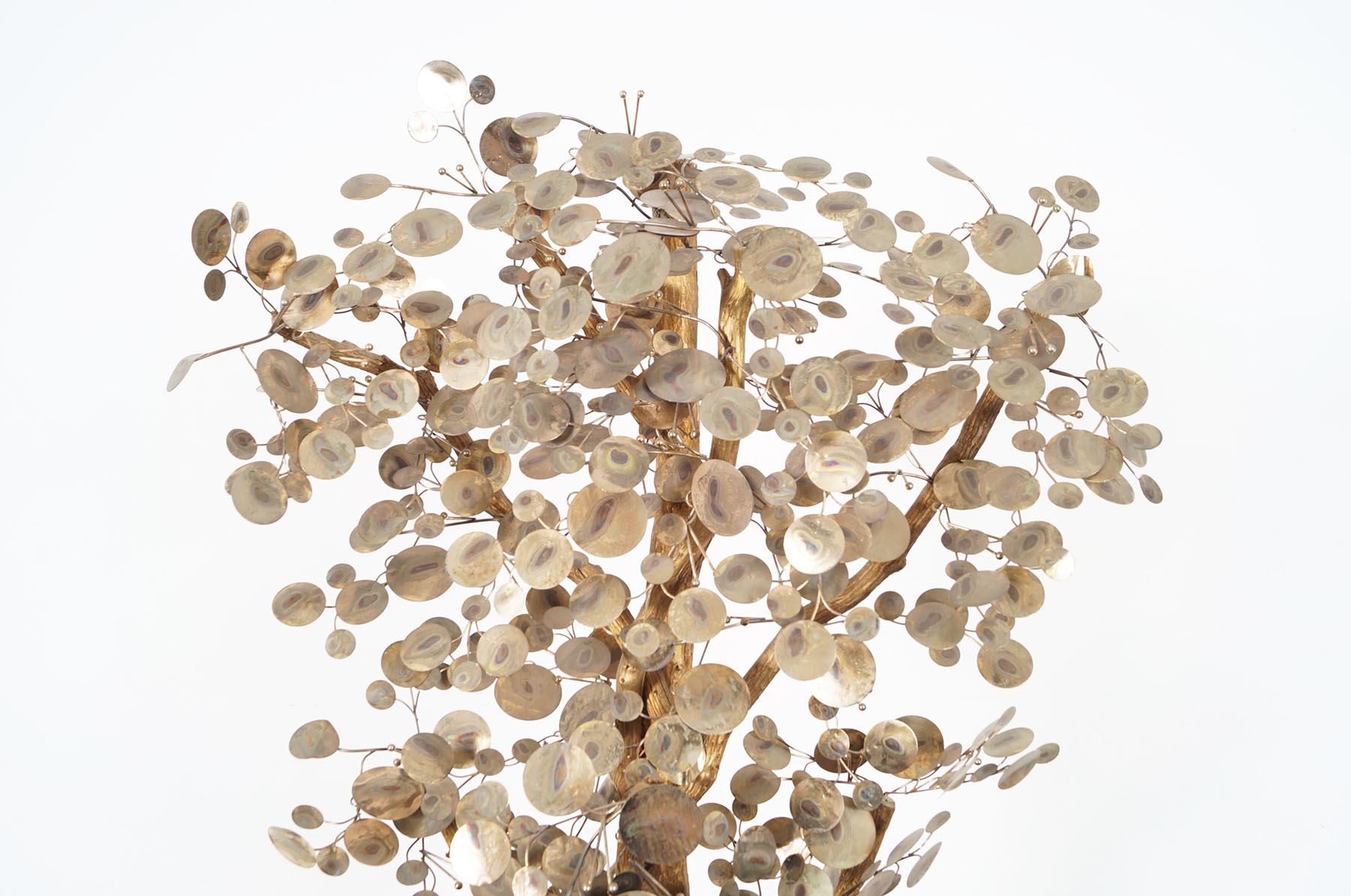 Vintage Raindrops Tree Sculpture by Curtis Jere