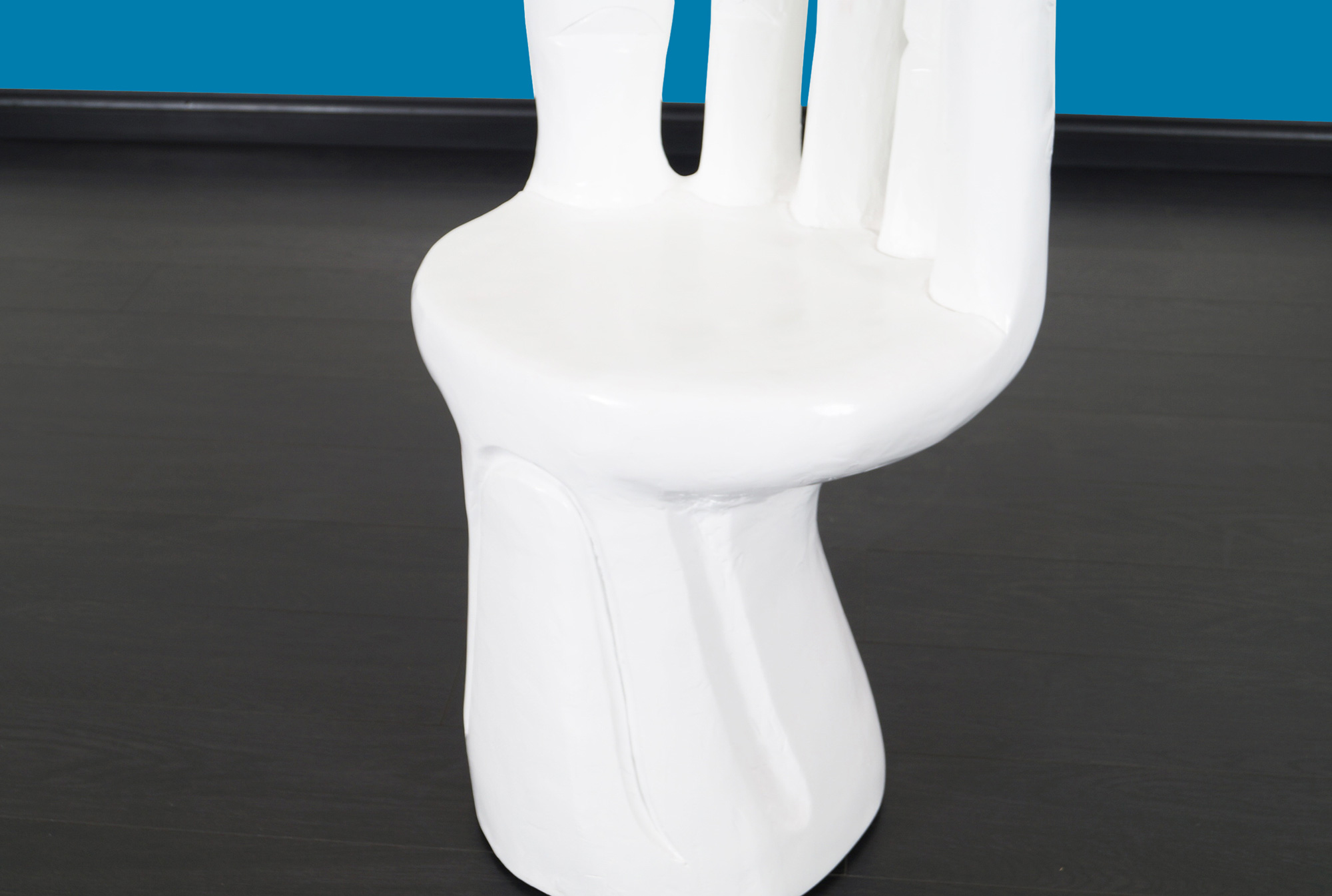 Vintage Sculptural Hand Chair After Pedro Friedeberg