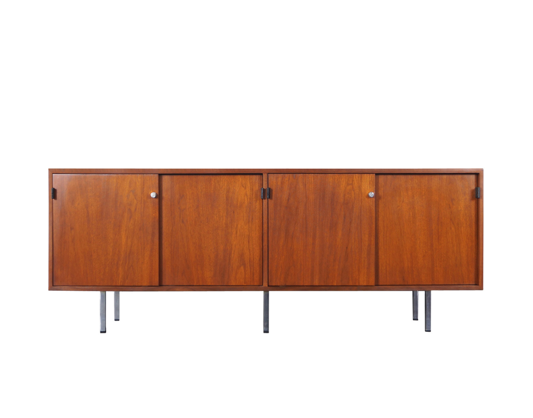 Vintage Walnut Credenza by Florence Knoll