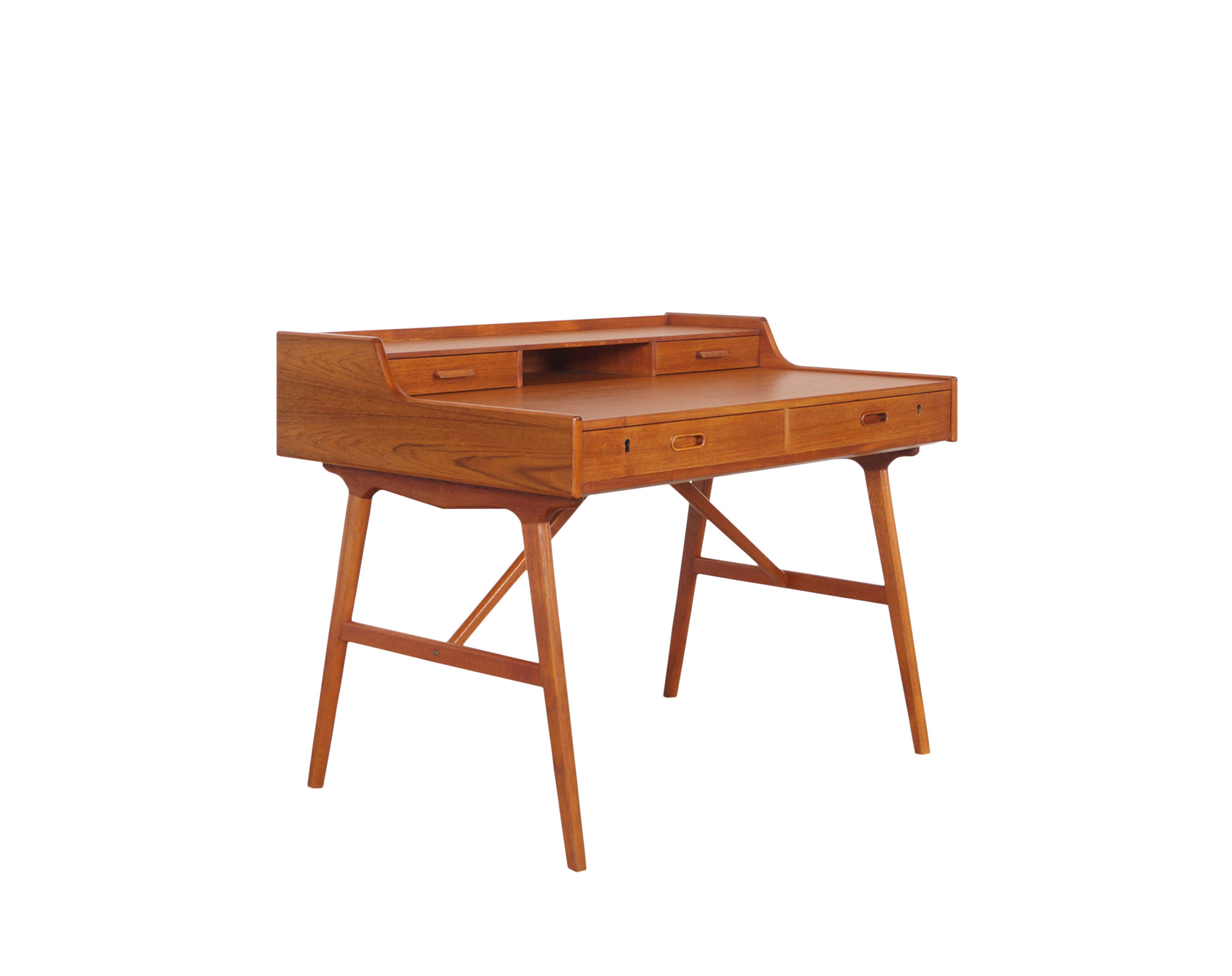 Danish Teak Model #64 Desk by Arne Wahl Iversen