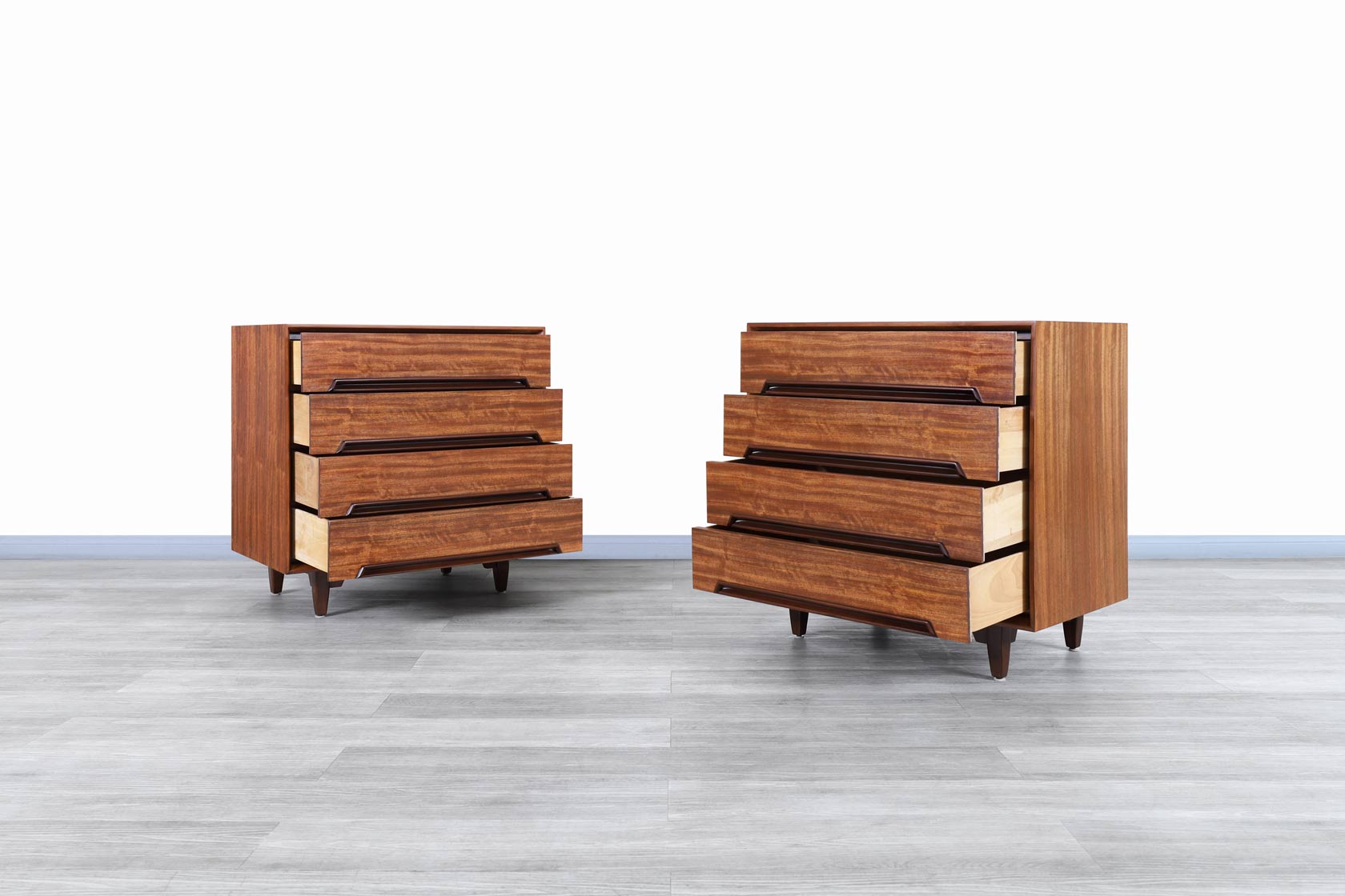 Vintage Perspective Chest of Drawers by Milo Baughman for Drexel