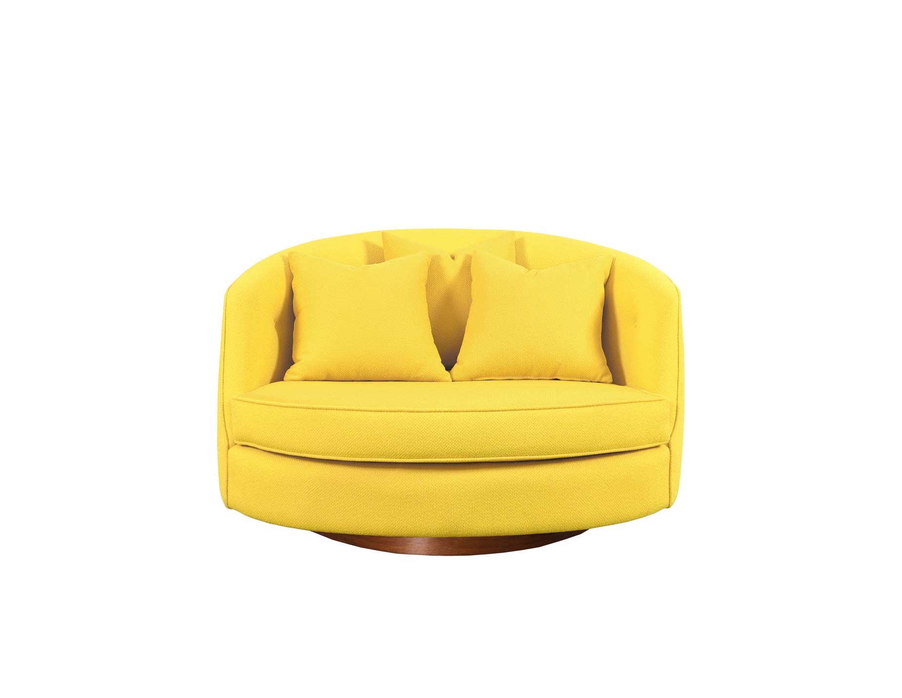 Milo Baughman Large Swivel Lounge Chair for Thayer Coggin
