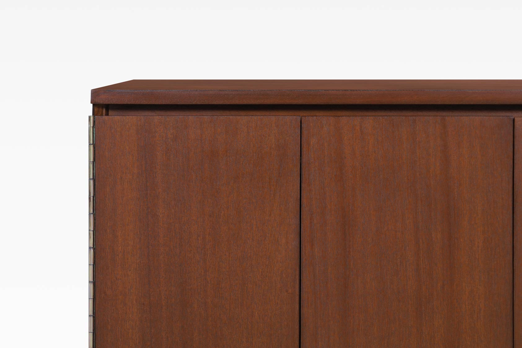 Vintage Irwin Collection Mahogany and Brass Credenza by Paul McCobb