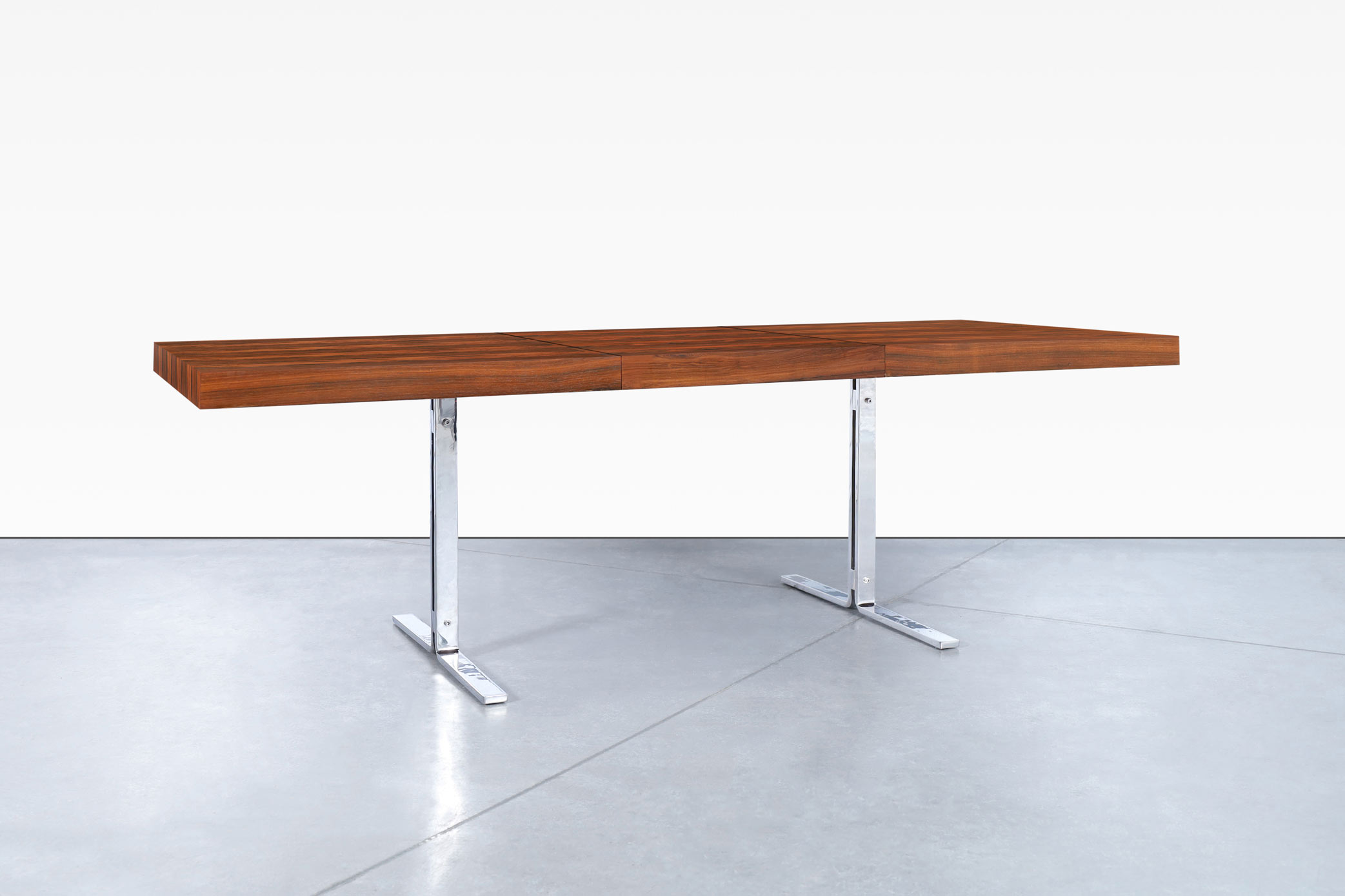Danish Modern Rosewood Dining Table by Poul Nørreklit for Georg Petersens